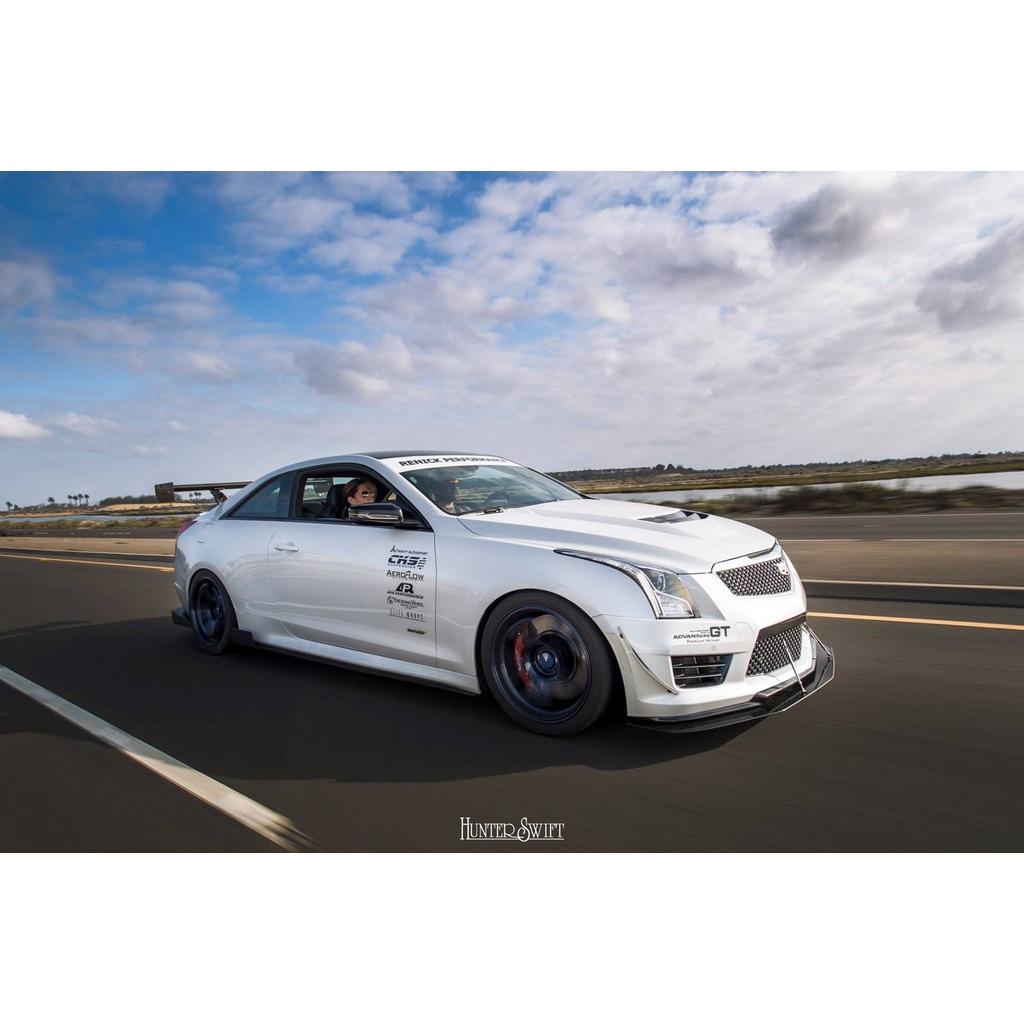 Cadillac ATS-V GT250 Carbon Fiber Adjustable Wing 2016-2019-GT-250 Wing-Grocery Getter Performance