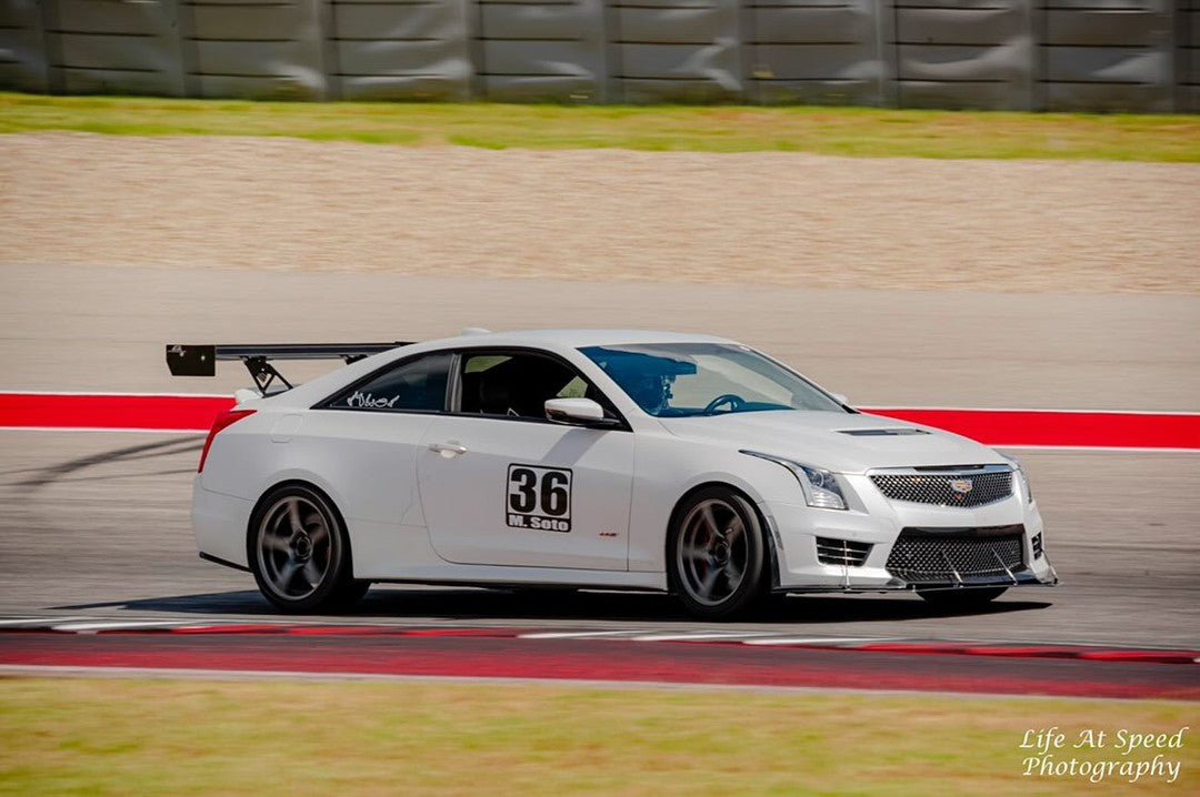 Cadillac ATS-V GT250 Carbon Fiber Adjustable Wing 2016-2019-GT-250 Wing-Grocery Getter Performance
