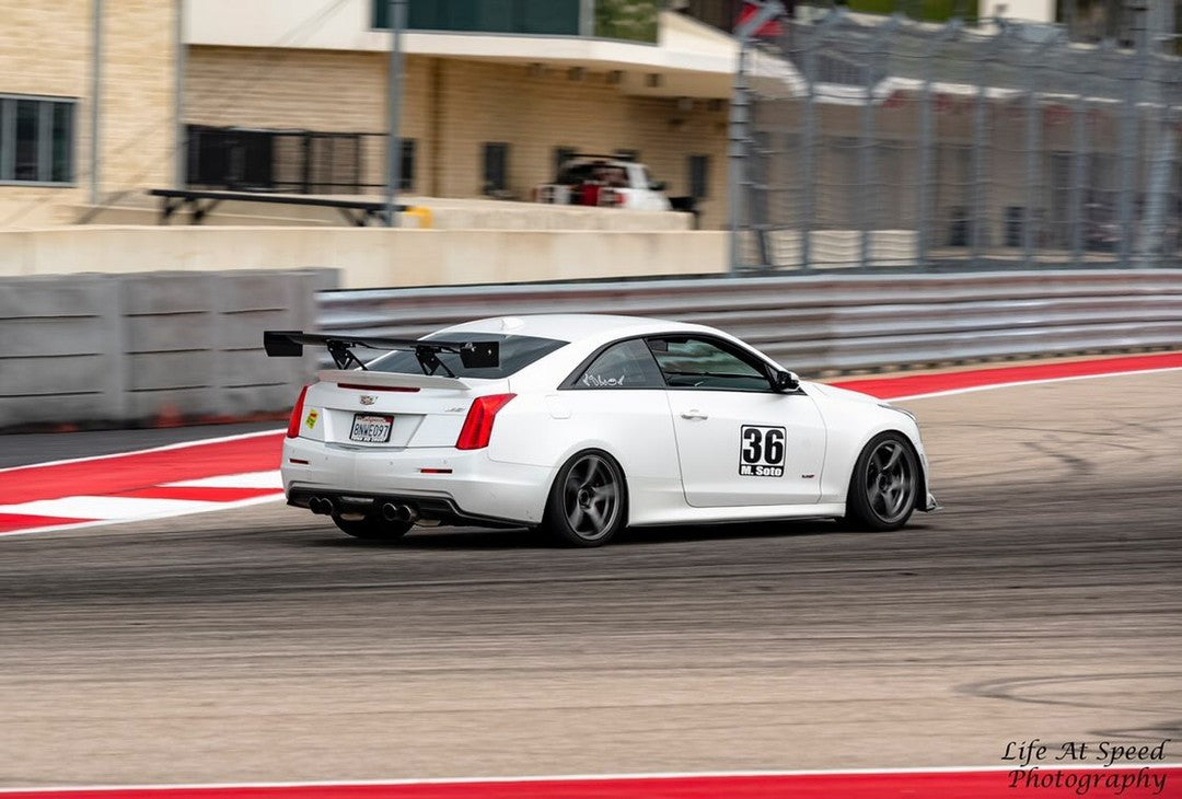 Cadillac ATS-V GT250 Carbon Fiber Adjustable Wing 2016-2019-GT-250 Wing-Grocery Getter Performance