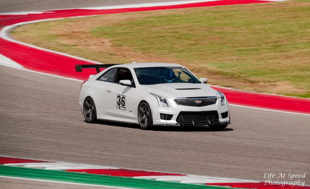 Cadillac ATS-V GT250 Carbon Fiber Adjustable Wing 2016-2019-GT-250 Wing-Grocery Getter Performance