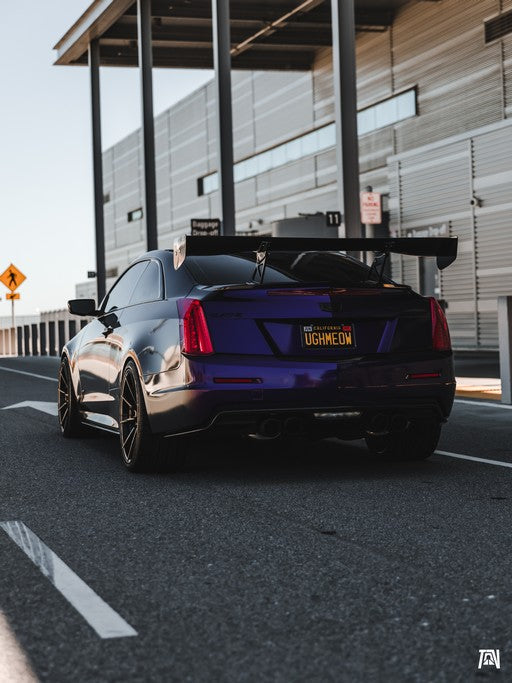 Cadillac ATS-V GTC300 Carbon Fiber Adjustable Wing 2016-2019-GTC-300 Wing-Grocery Getter Performance