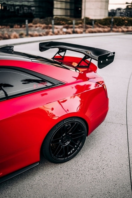 Cadillac ATS-V GTC300 Carbon Fiber Adjustable Wing 2016-2019-GTC-300 Wing-Grocery Getter Performance