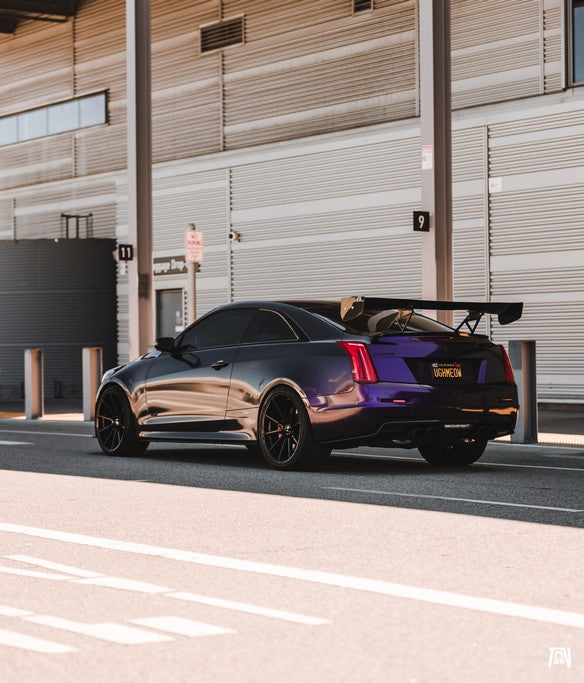 Cadillac ATS-V GTC300 Carbon Fiber Adjustable Wing 2016-2019-GTC-300 Wing-Grocery Getter Performance