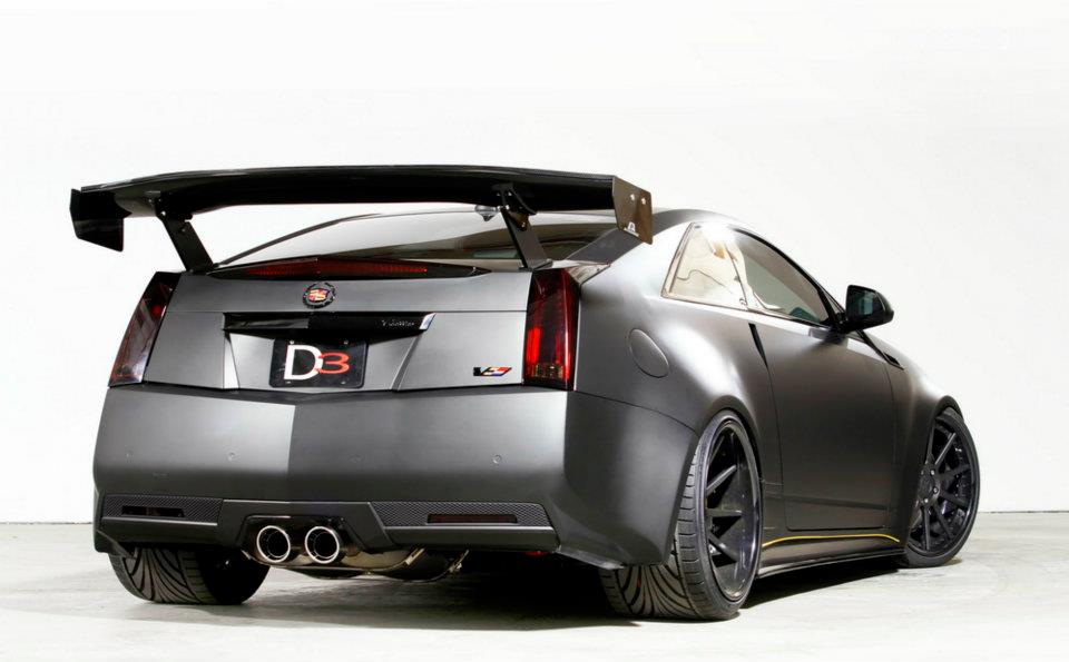 Cadillac CTS-V Coupe GTC500 Carbon Fiber Adjustable Wing 2011-2015-GTC-500 Wing-Grocery Getter Performance