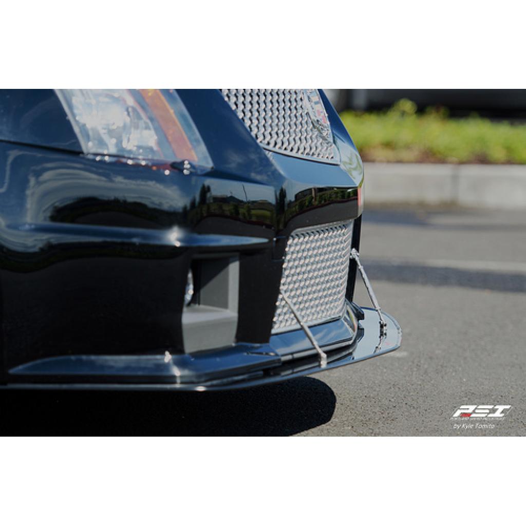 Cadillac CTS-V Coupe / Sedan Carbon Fiber Front Wind Splitter 2008-2015-Front Wind Splitter-Grocery Getter Performance