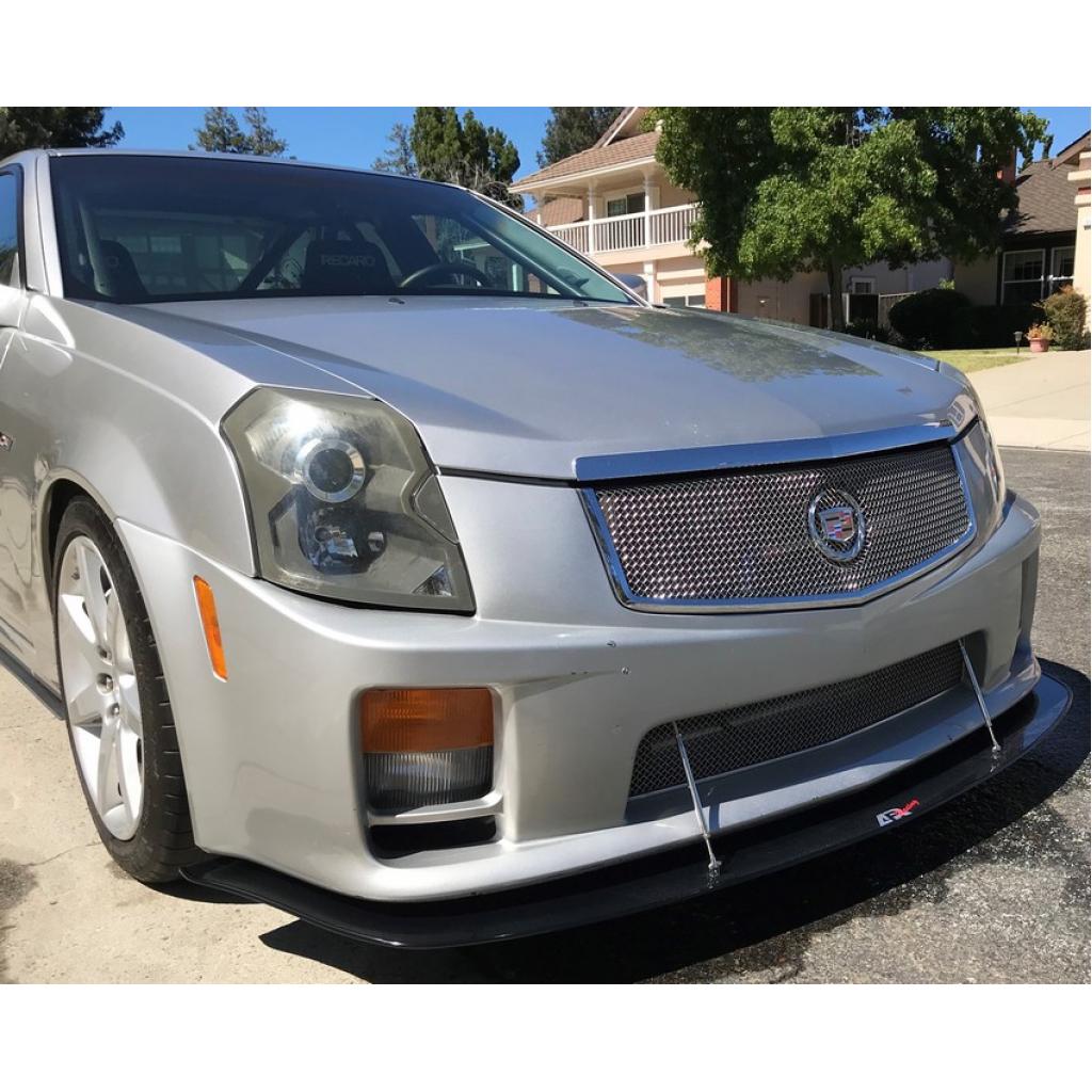 Cadillac CTS-V Sedan Carbon Fiber Front Wind Splitter 2004-2007-Front Wind Splitter-Grocery Getter Performance