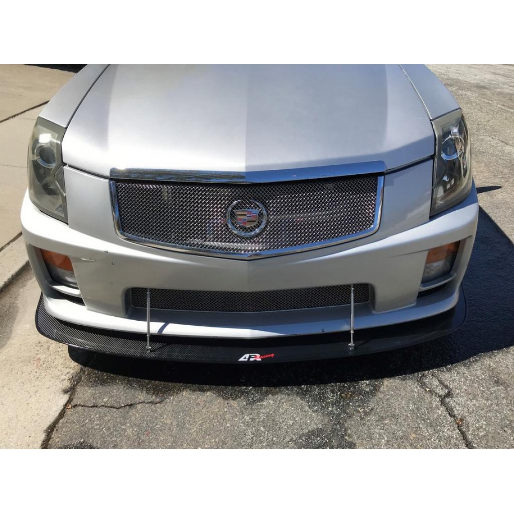 Cadillac CTS-V Sedan Carbon Fiber Front Wind Splitter 2004-2007-Front Wind Splitter-Grocery Getter Performance