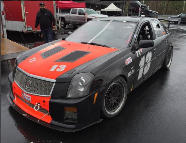 Cadillac CTS-V Sedan Carbon Fiber Front Wind Splitter 2004-2007-Front Wind Splitter-Grocery Getter Performance