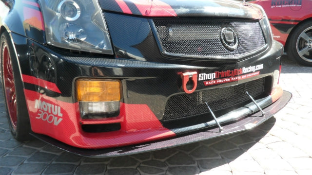 Cadillac CTS-V Sedan Carbon Fiber Front Wind Splitter 2004-2007-Front Wind Splitter-Grocery Getter Performance