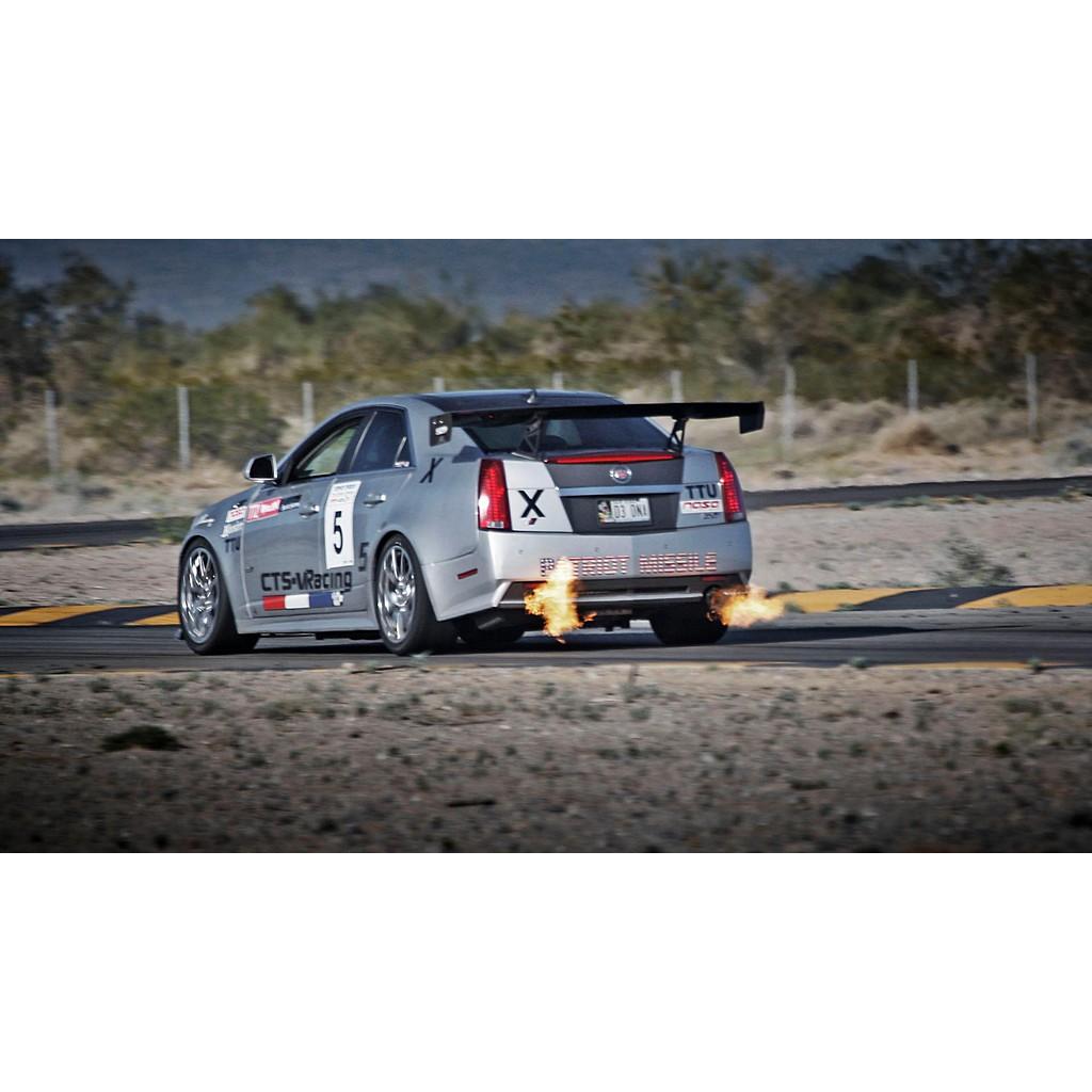 Cadillac CTS-V Sedan GTC500 Carbon Fiber Adjustable Wing 2008 - 2015-GTC-500 Wing-Grocery Getter Performance