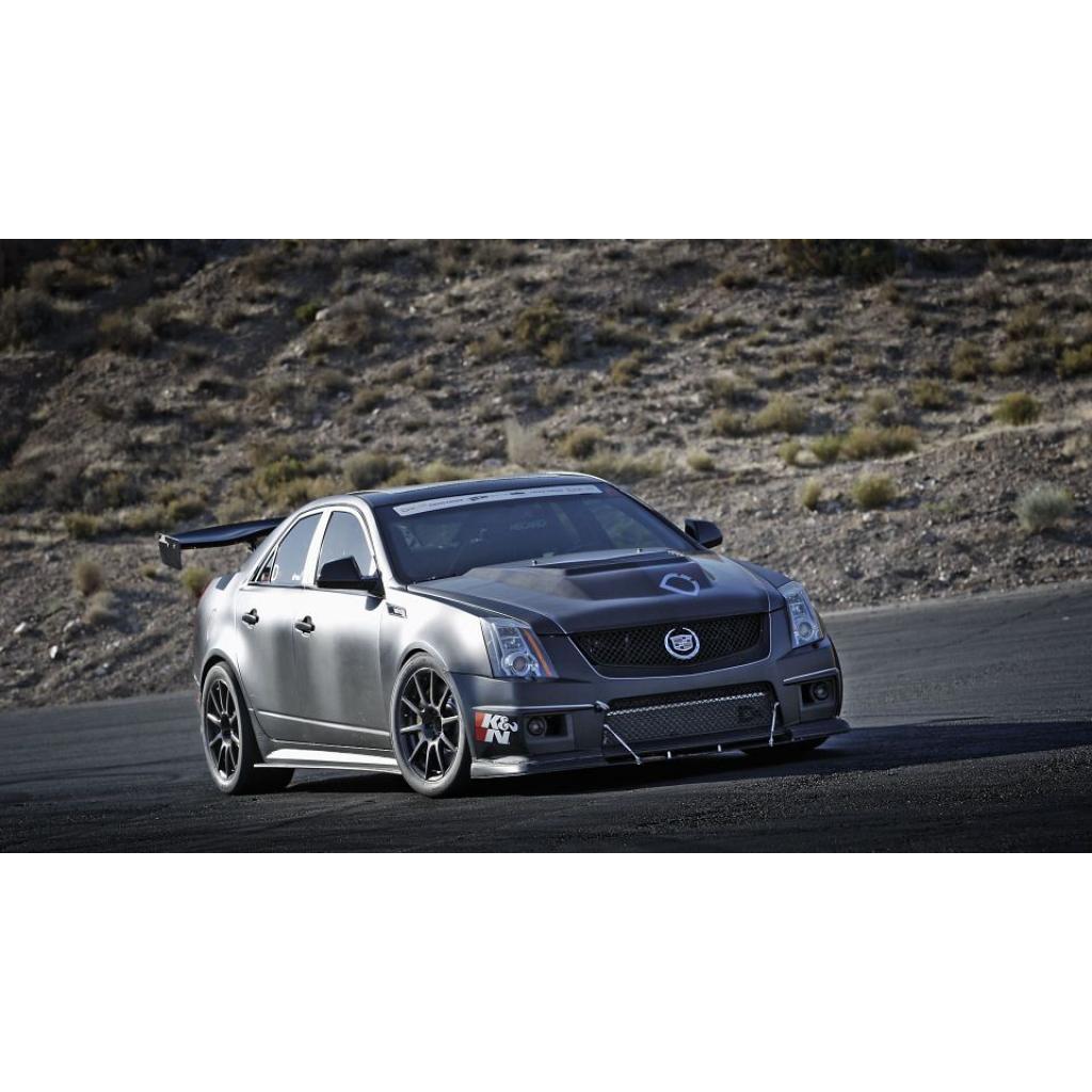 Cadillac CTS-V Sedan GTC500 Carbon Fiber Adjustable Wing 2008 - 2015-GTC-500 Wing-Grocery Getter Performance