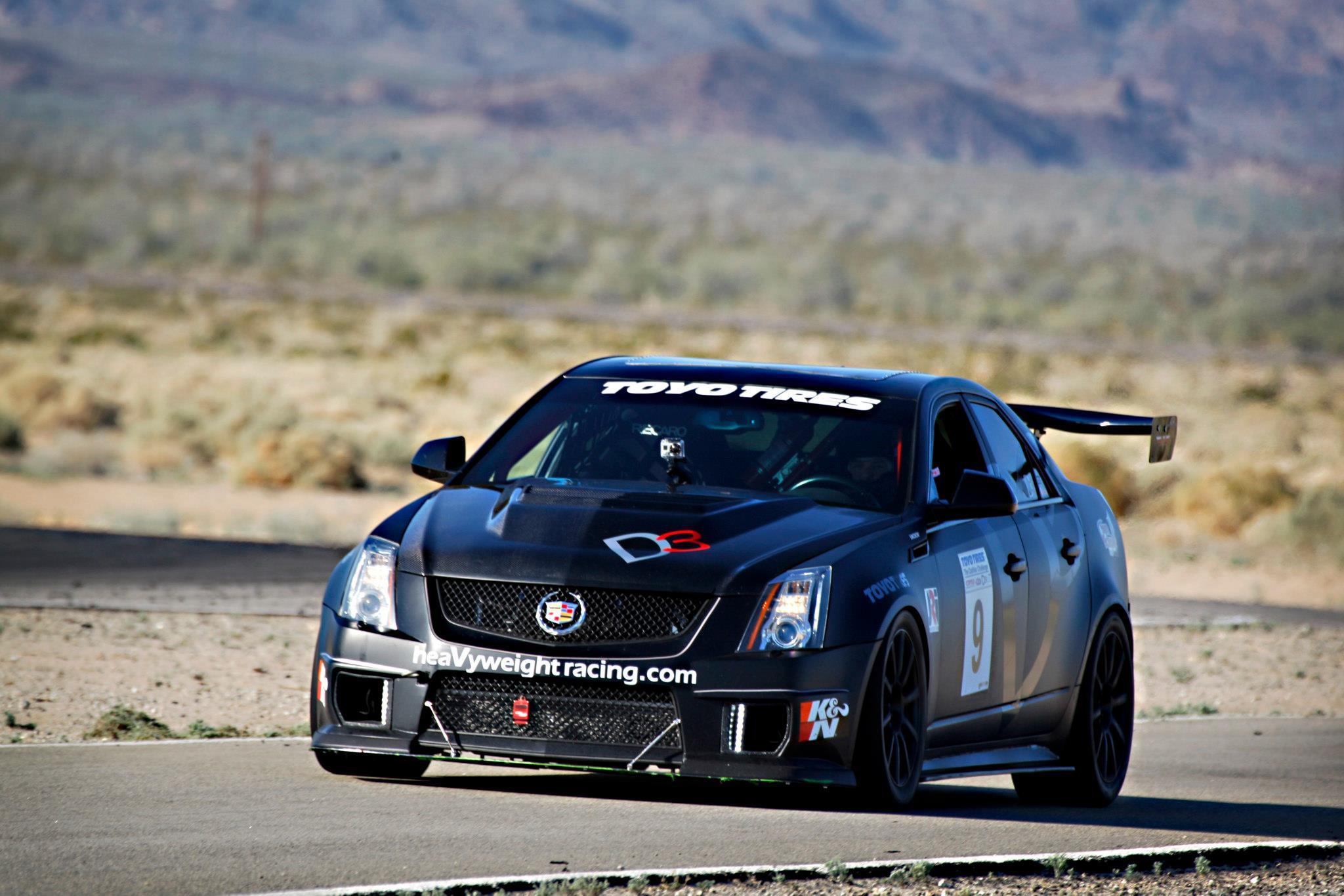 Cadillac CTS-V Sedan GTC500 Carbon Fiber Adjustable Wing 2008 - 2015-GTC-500 Wing-Grocery Getter Performance