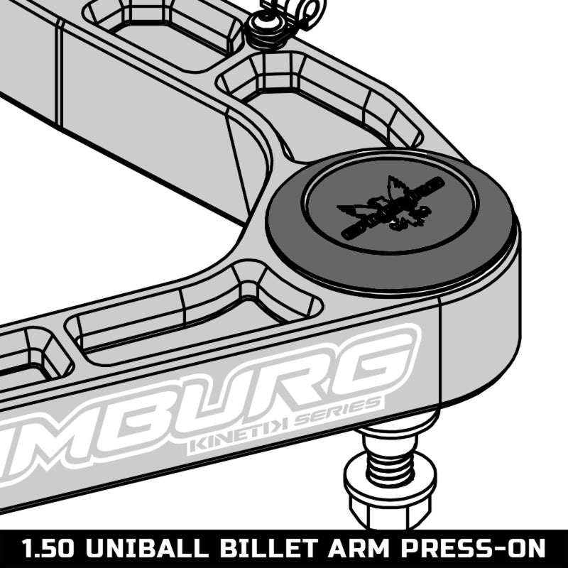 Camburg 1.50 UCA Uniball Cap Kit (press-on)-Suspension Arms & Components-Grocery Getter Performance