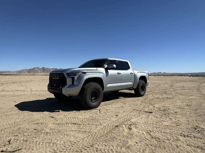 Camburg 22-25 Toyota Tundra 2WD/4WD Blue KINETIK Uniball Trail Series Long Travel Kit w/ Billet UCA-Suspension Arms & Components-Grocery Getter Performance