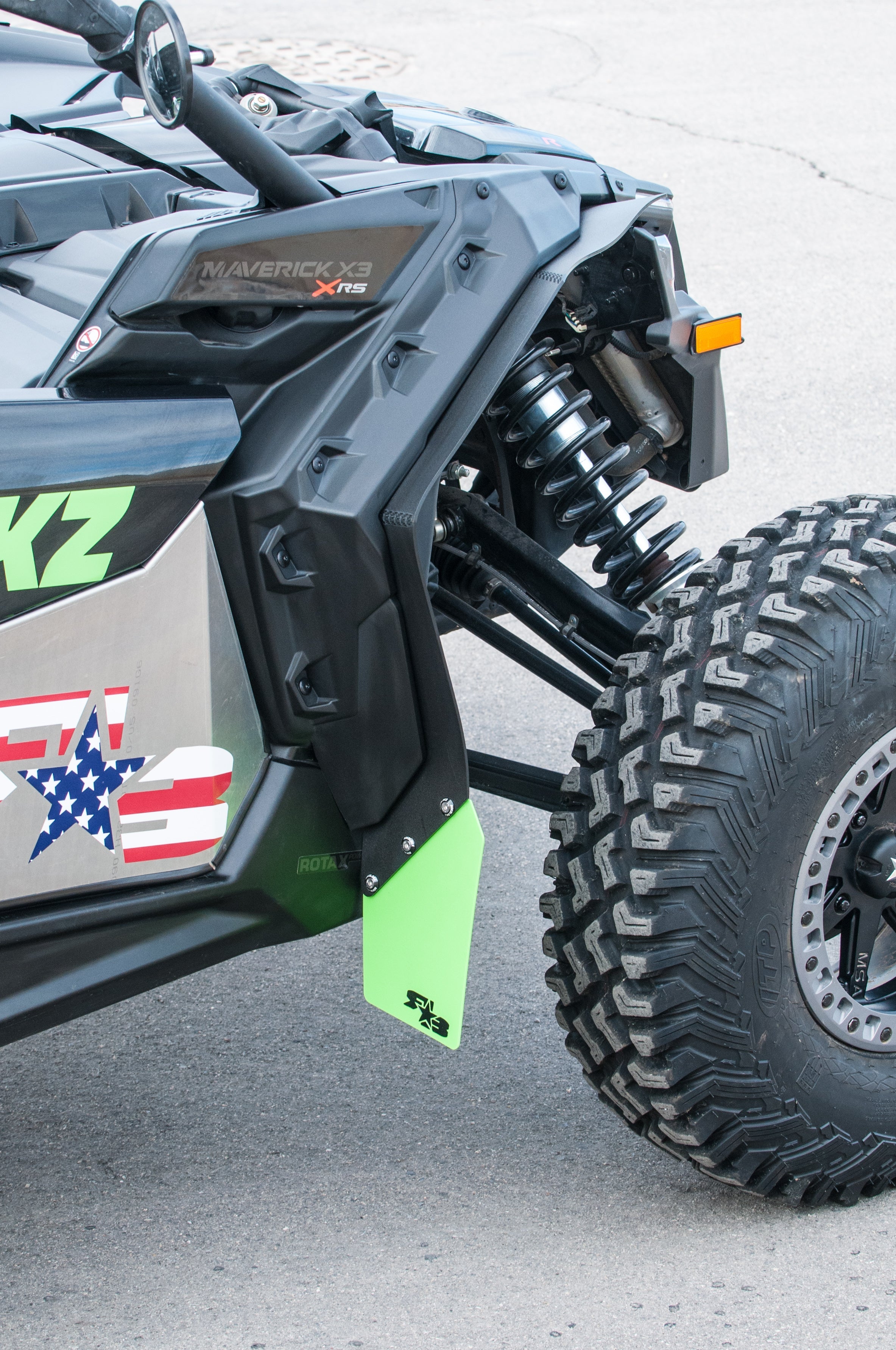 CAN-AM MAVERICK X3 Fender Extensions 2017+ - REQUIRES BRP FENDERS
