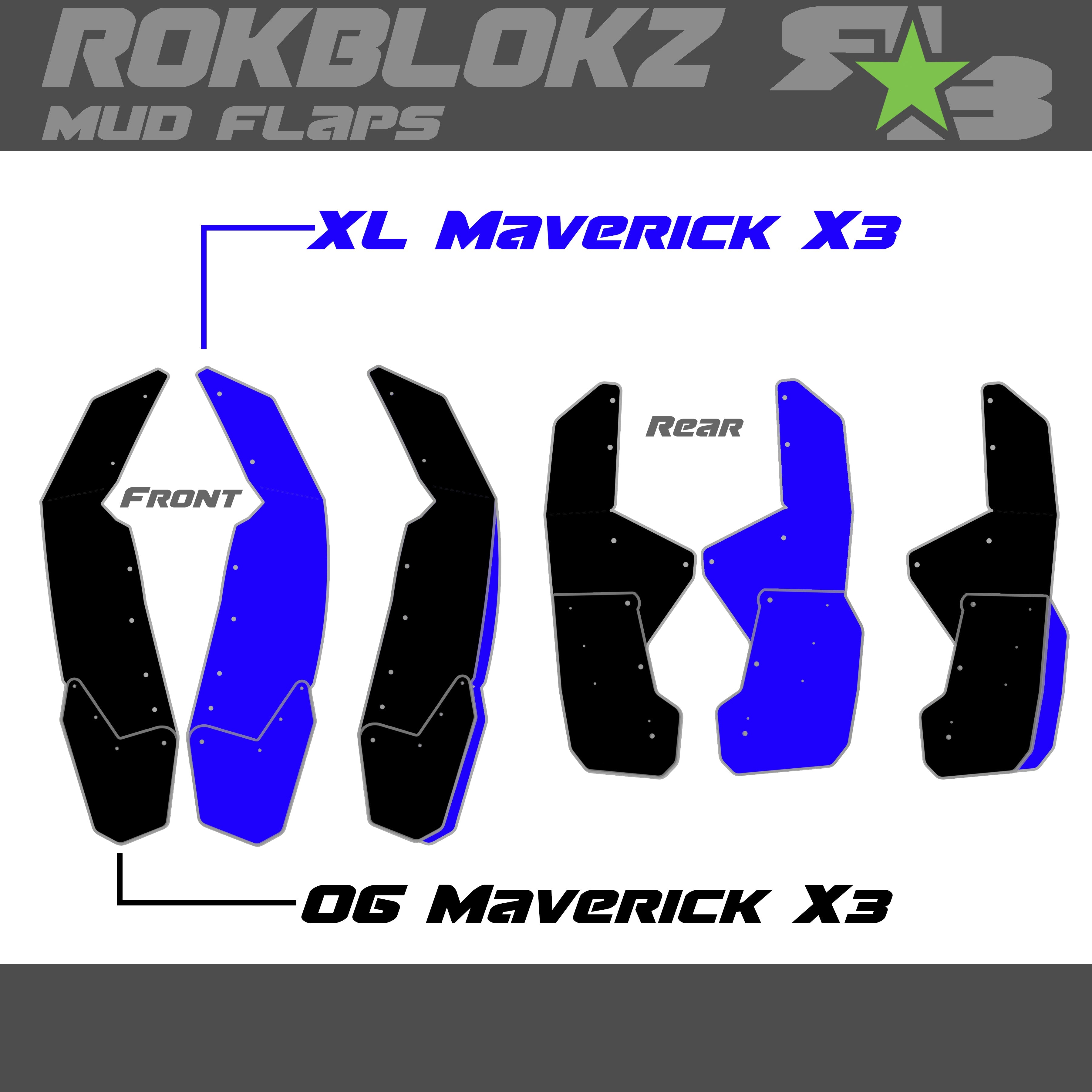 Can-Am Maverick X3 Fender Flares 2017+ **NOT FOR BRP FENDERS