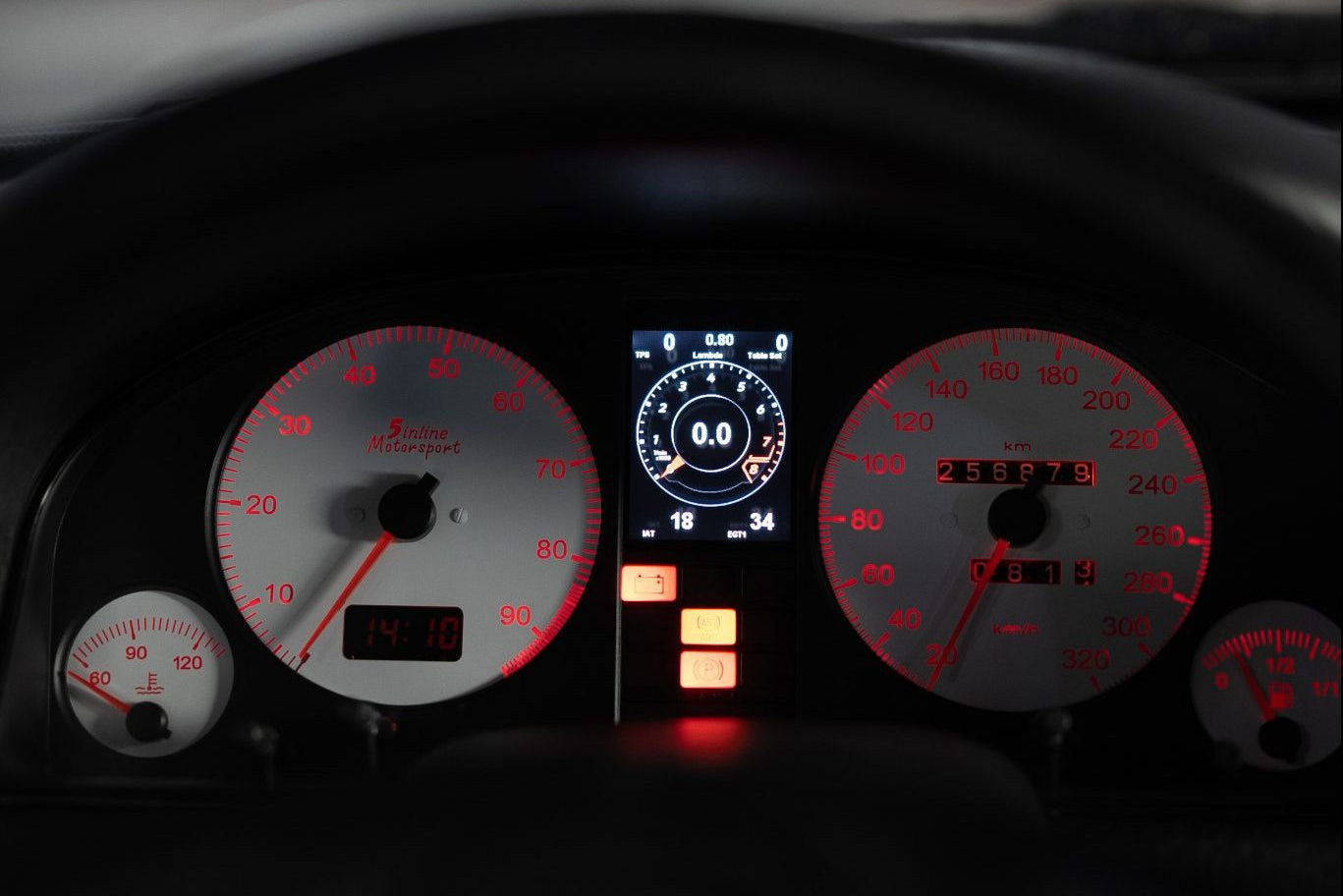 CANchecked Audi B4 80 MFD28 Multi Function Display | 2.8" Gen2 Cluster Install-Interior-Grocery Getter Performance