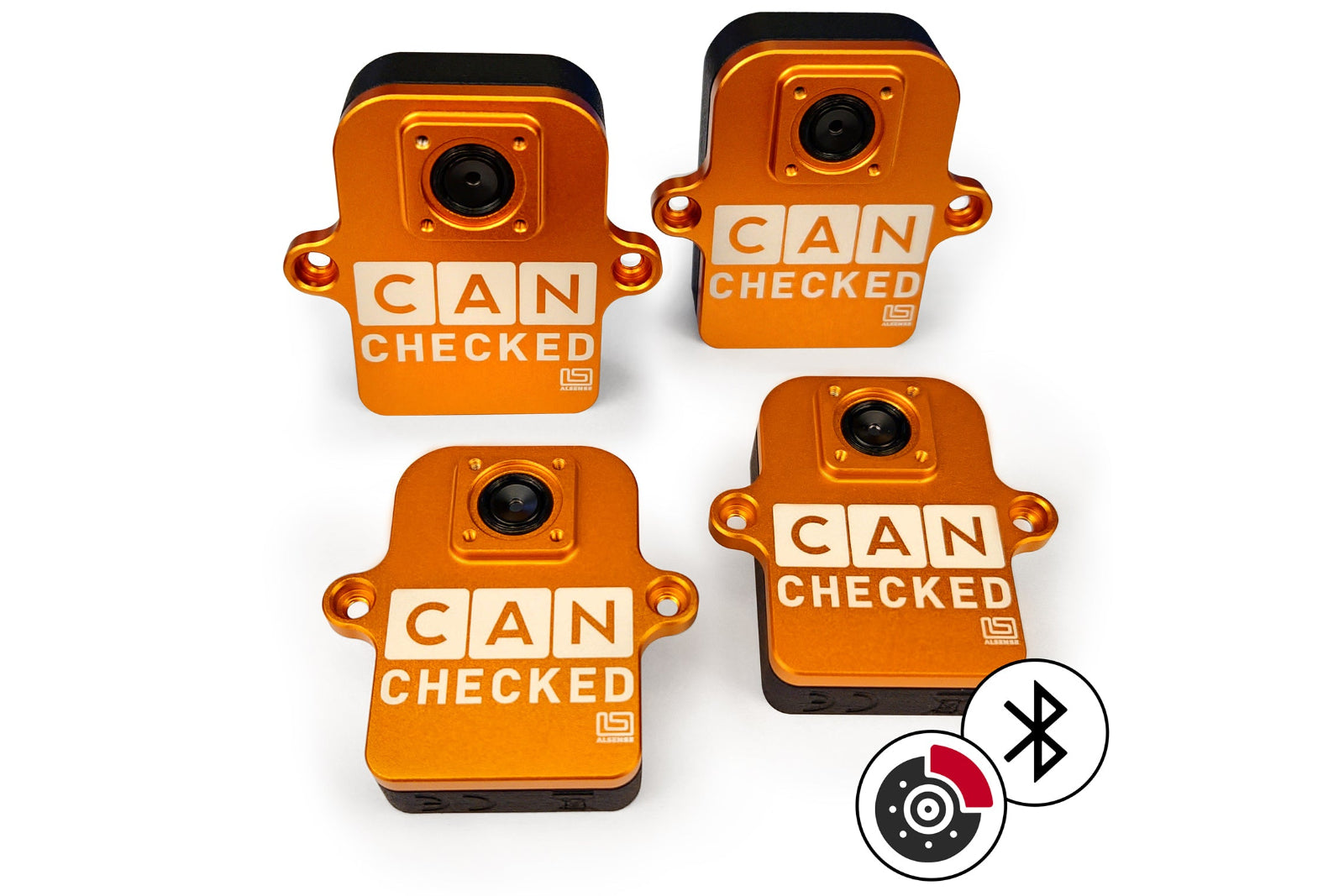 CANchecked BMB04 Brake Temperature Monitoring Set - Bluetooth and Charging Box-Brakes-Grocery Getter Performance