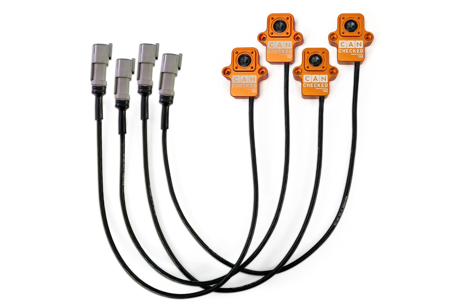 CANchecked BMC04 Brake Temperature Monitoring Set - Wired-Brakes-Grocery Getter Performance