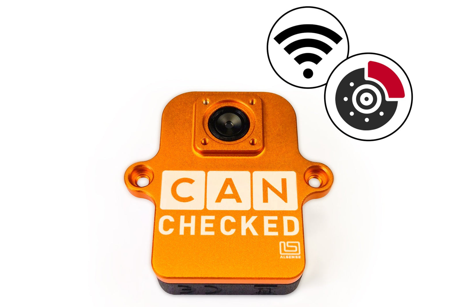 CANchecked BMU01 Brake Temperature Single Replacement Monitor - Wireless-Brakes-Grocery Getter Performance