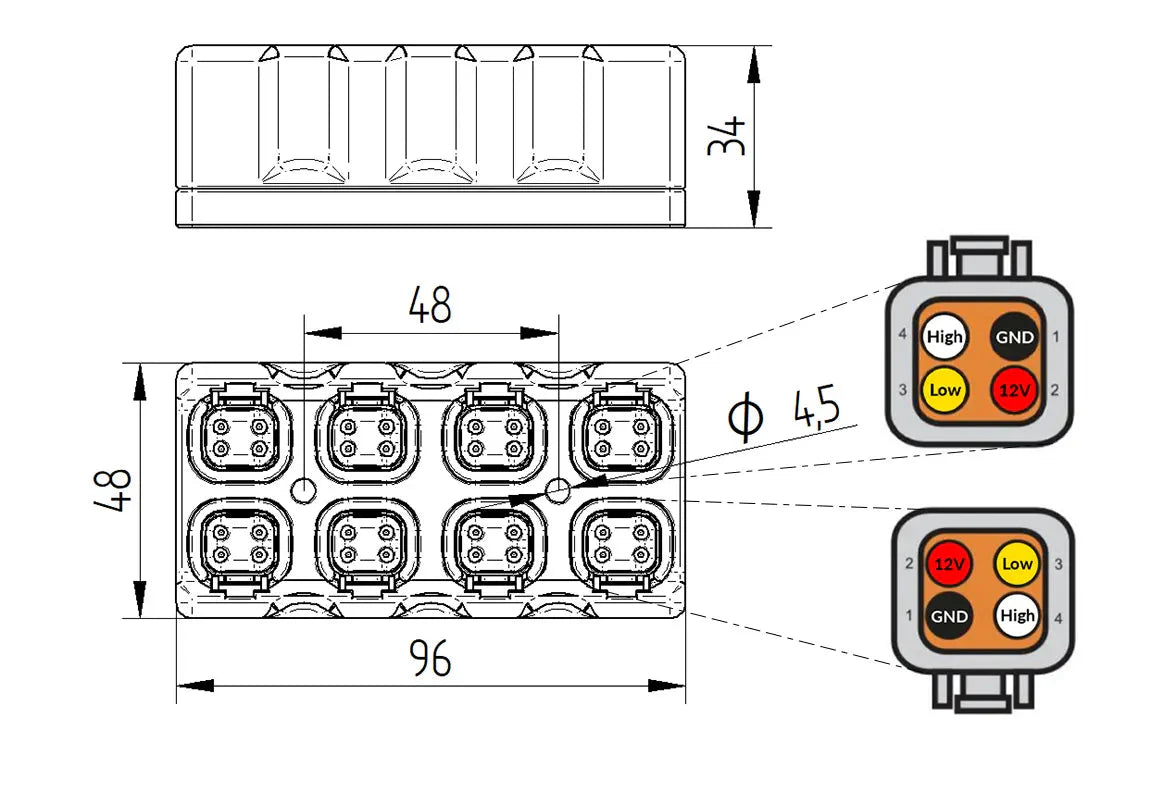 CANchecked CBD08 CAN Bus Distribution-Interior-Grocery Getter Performance