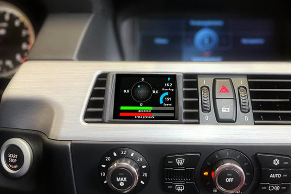 CANchecked E6X M5 M6 / 5-6-Series MFD28 Multi Function Display | 2.8" Gen2 (LHD)-Interior-Grocery Getter Performance