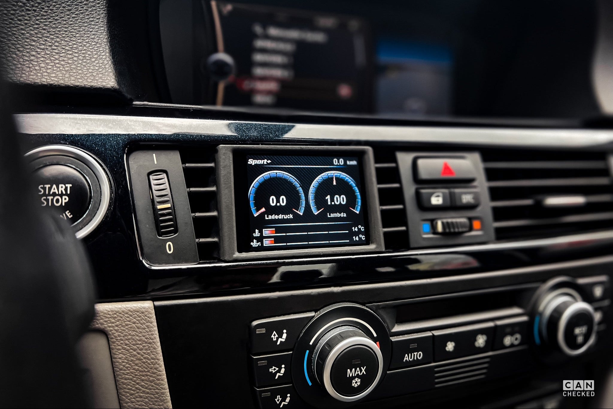 CANchecked E9X M3 / 3-Series MFD28 Multi Function Display | 2.8" Gen2 (LHD)-Interior-Grocery Getter Performance