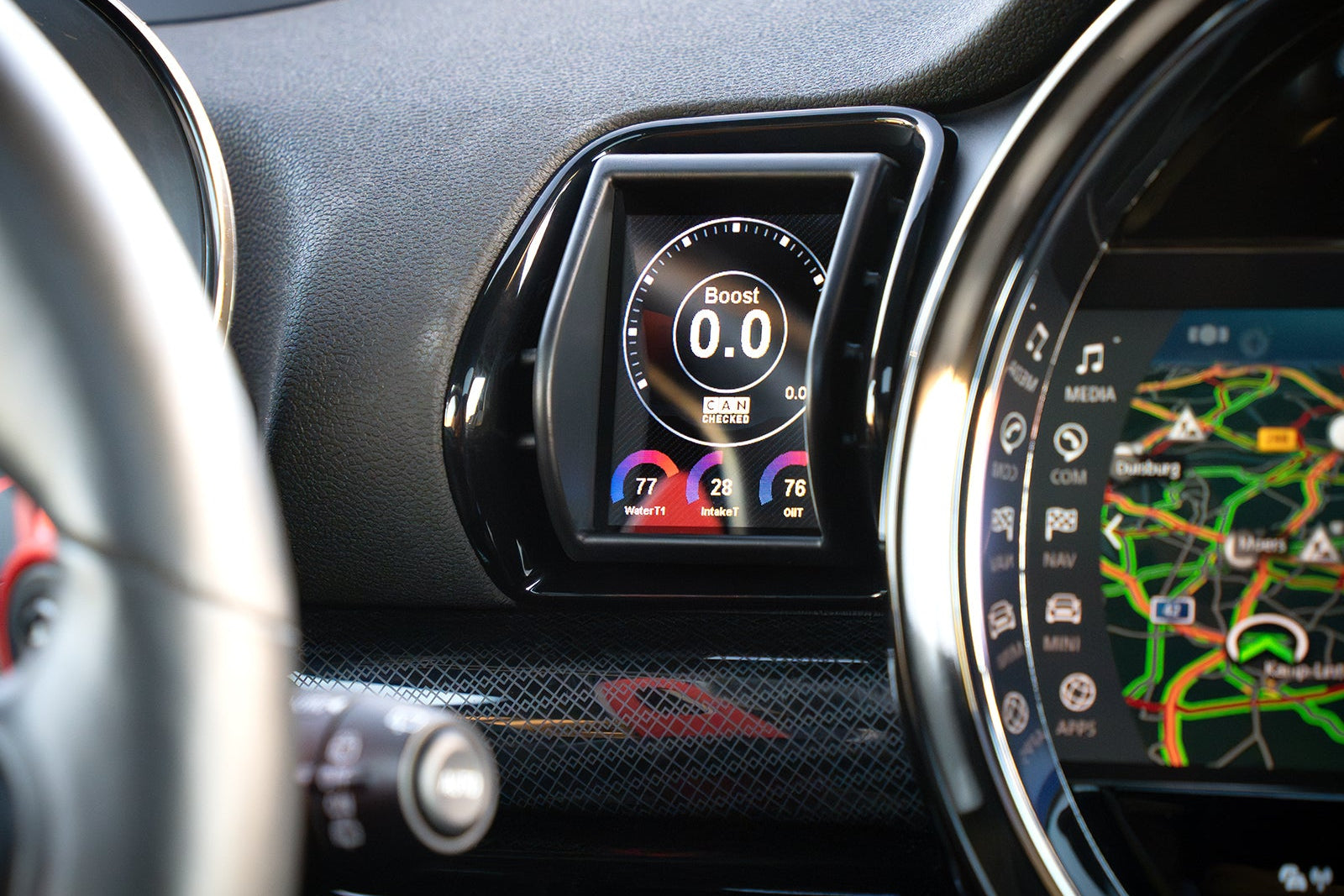 CANchecked F54 MINI Clubman MFD28 Multi Function Display | 2.8" Gen2 (LHD)-Interior-Grocery Getter Performance