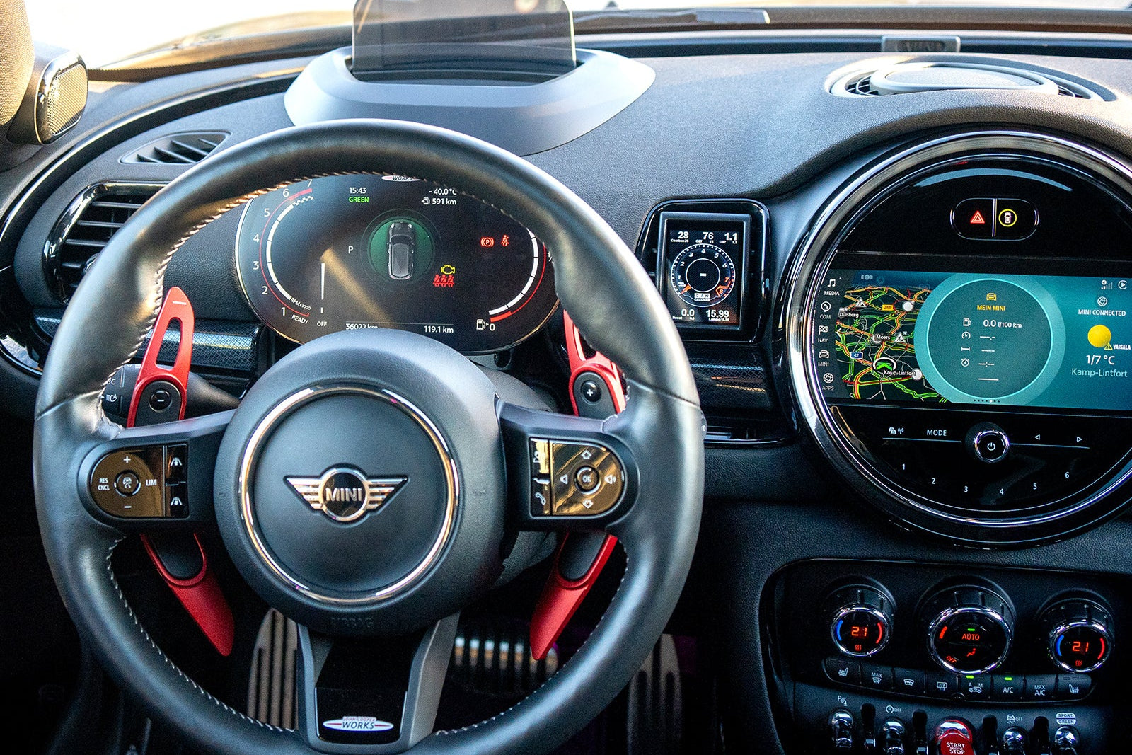 CANchecked F54 MINI Clubman MFD28 Multi Function Display | 2.8" Gen2 (LHD)-Interior-Grocery Getter Performance