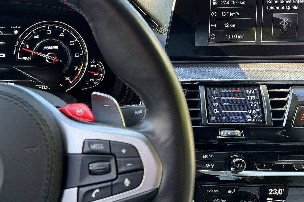 CANchecked F90 M5 / G30 5-Series MFD32 Multi Function Display | 3.2" Gen2 (LHD)-Interior-Grocery Getter Performance