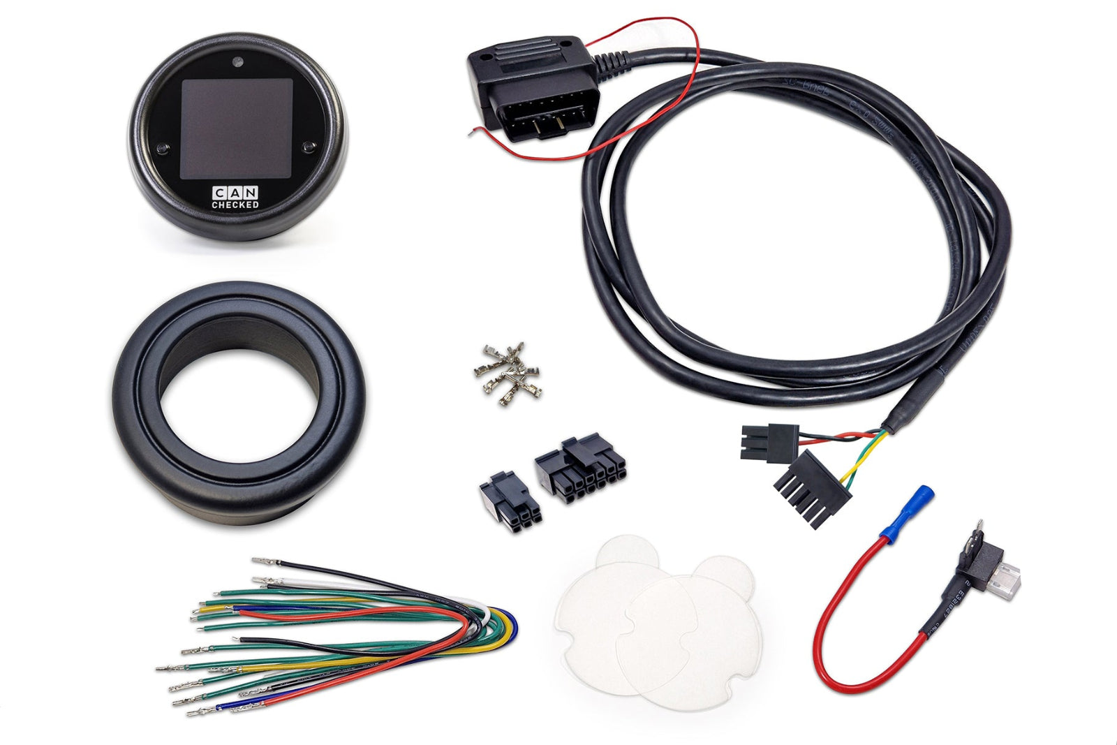 CANchecked Fiat 595 Abarth MFD15 Multi Function Display | 1.5" Gen2 (LHD/RHD)-Interior-Grocery Getter Performance