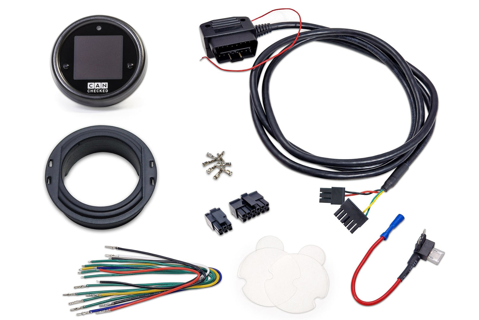 CANchecked Ford MK5 / MK6 / MK7 Fiesta MFD15 Multi Function Display | 1.5" Gen2 (LHD)-Interior-Grocery Getter Performance