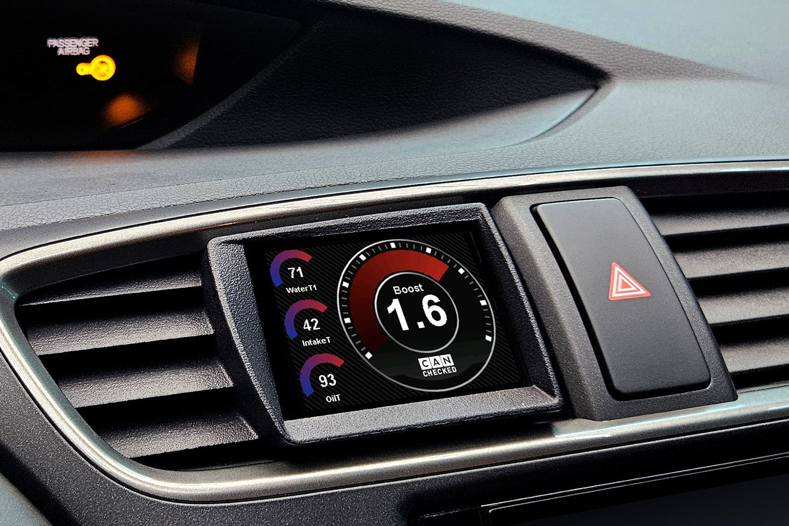 CANchecked Honda FK2 Civic MFD32 Multi Function Display | 3.2" Gen2 (LHD)-Interior-Grocery Getter Performance