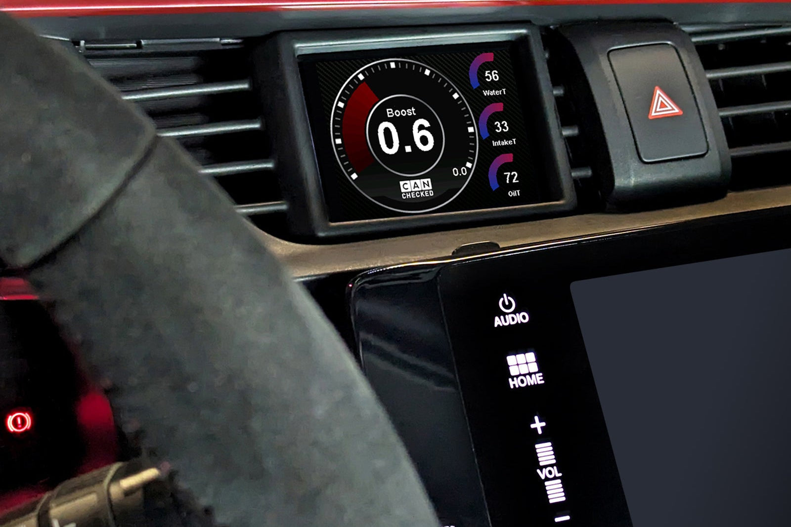 CANchecked Honda FK8 Civic MFD32 Multi Function Display | 3.2" Gen2 (LHD)-Interior-Grocery Getter Performance