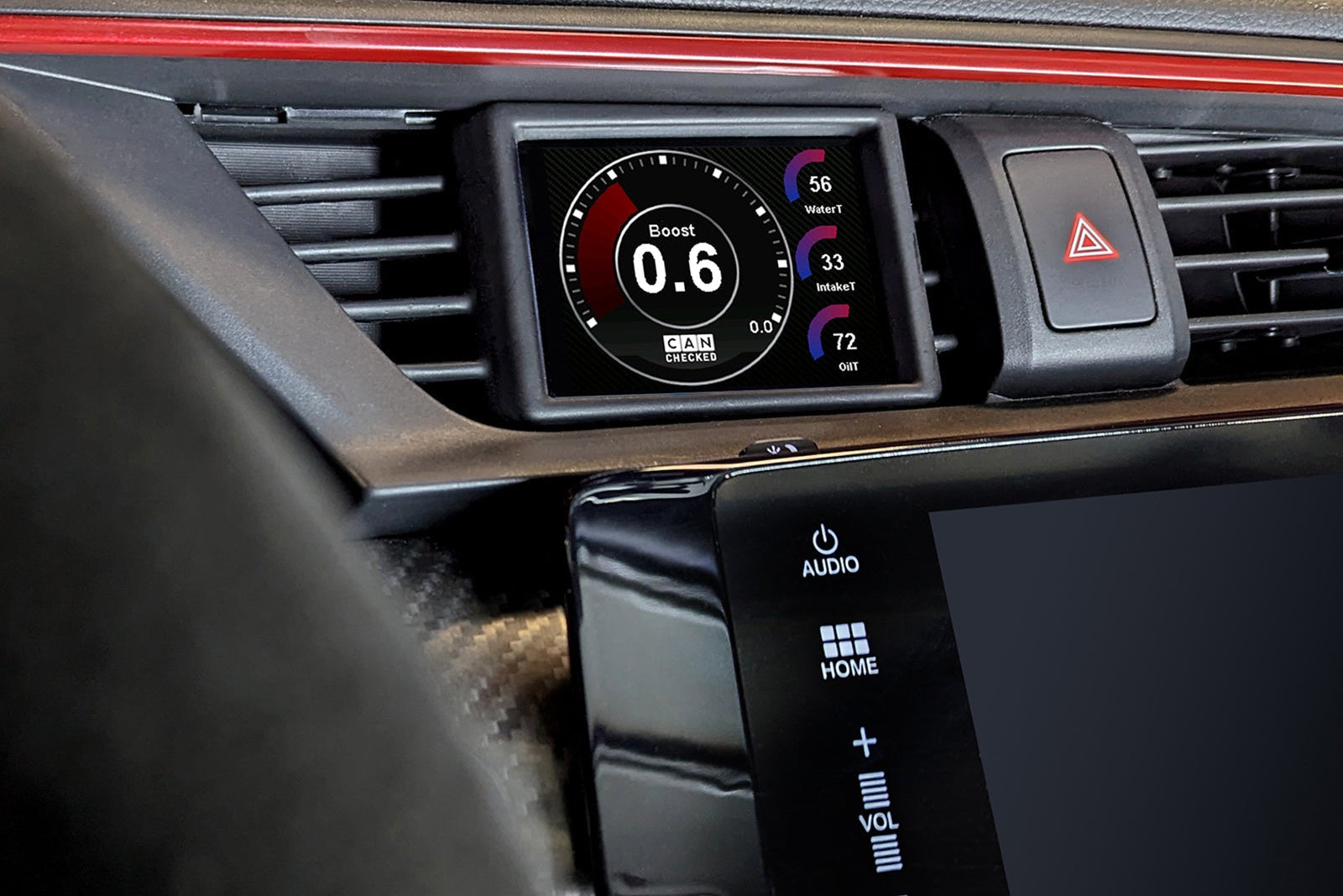 CANchecked Honda FK8 Civic MFD32 Multi Function Display | 3.2" Gen2 (LHD)-Interior-Grocery Getter Performance