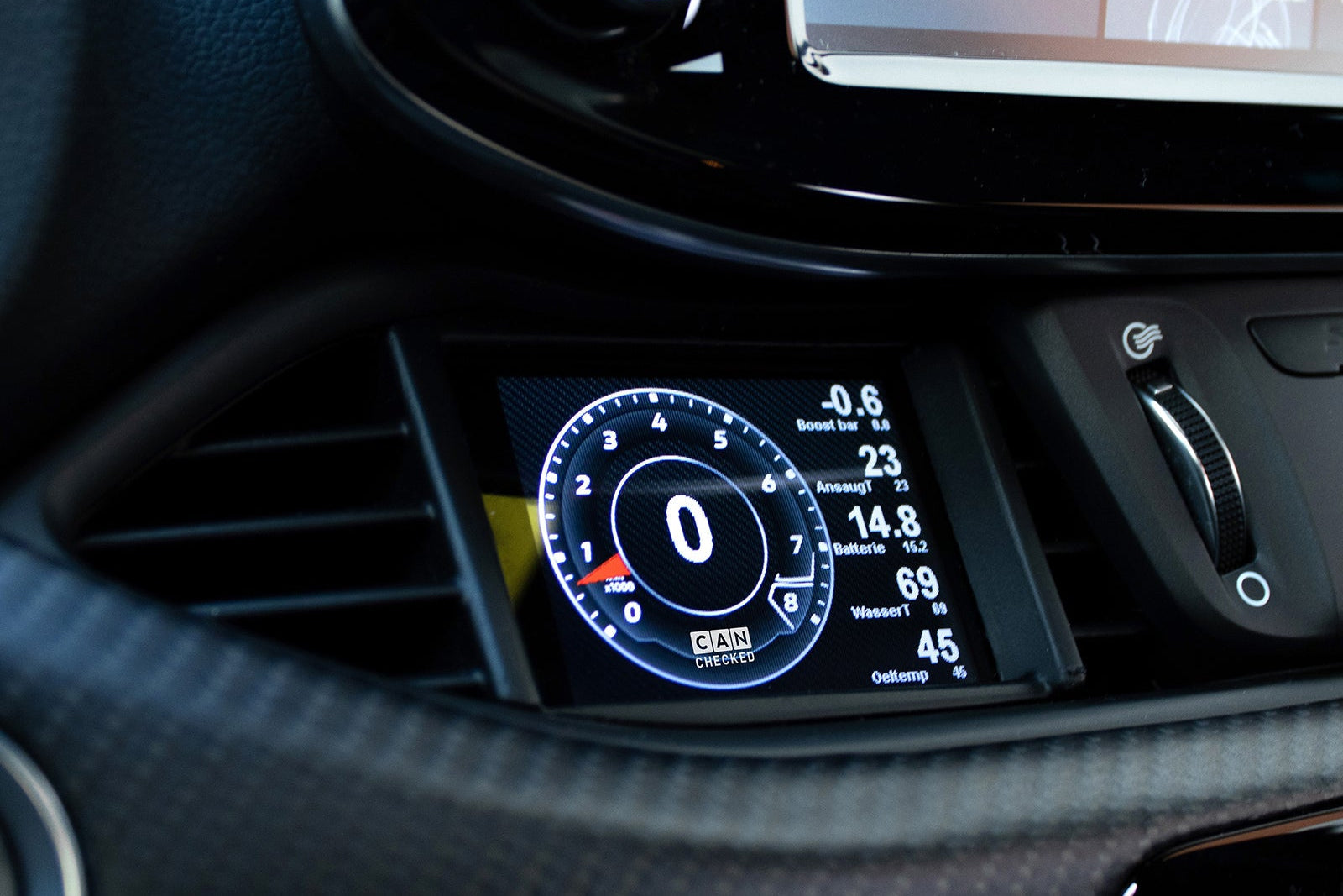 CANchecked Hyundai PD i30N Pre-Facelift MFD28 Multi Function Display | 2.8" Gen2 (LHD)-Interior-Grocery Getter Performance