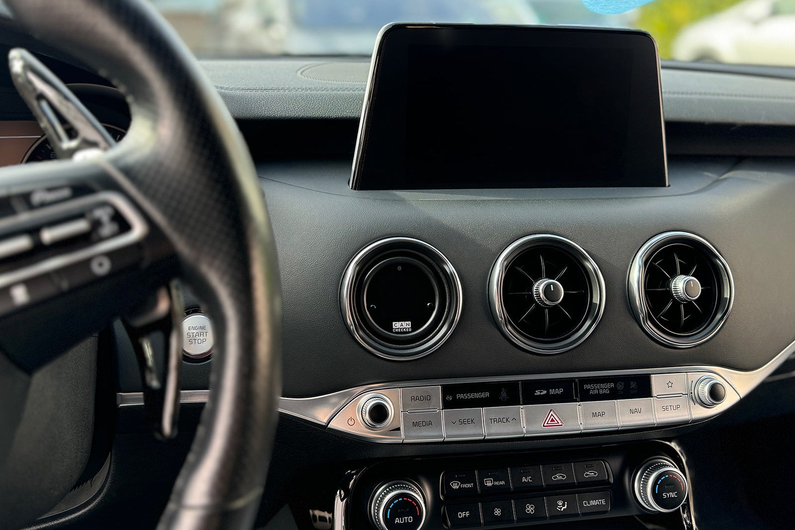 CANchecked Kia Stinger MFD15 Multi Function Display | 1.5" Gen2 (LHD/RHD)-Interior-Grocery Getter Performance