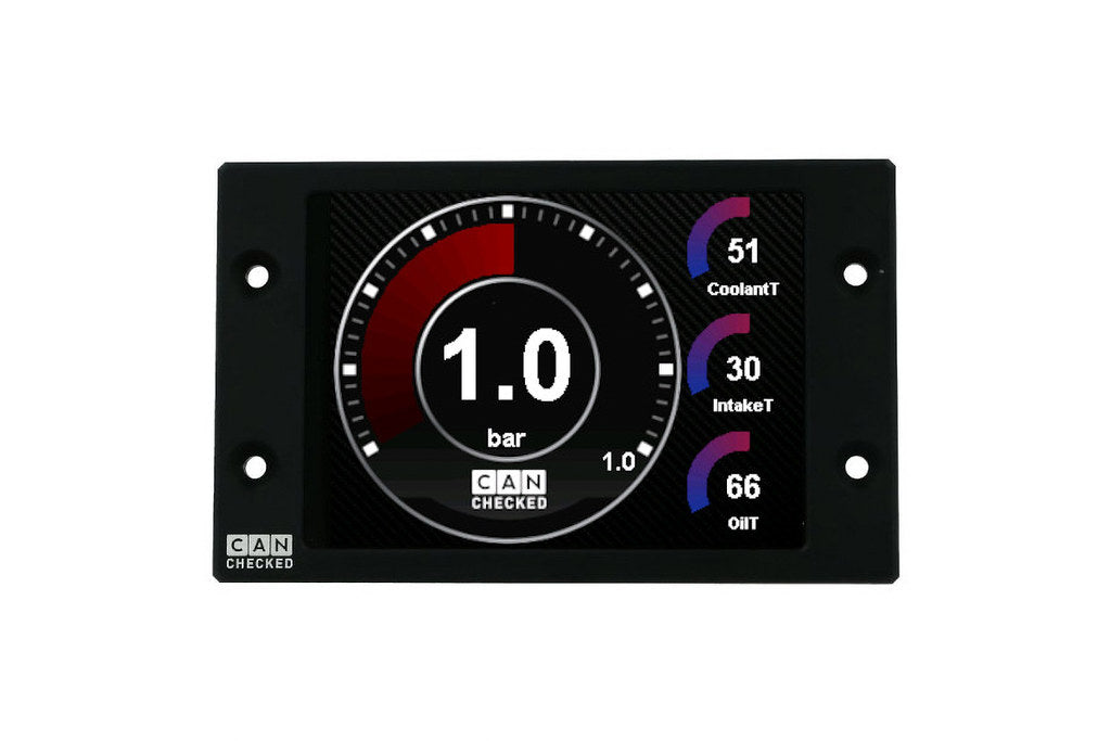 CANchecked MFD28 Multi Function Universal Display | 2.8" Gen2-Interior-Grocery Getter Performance