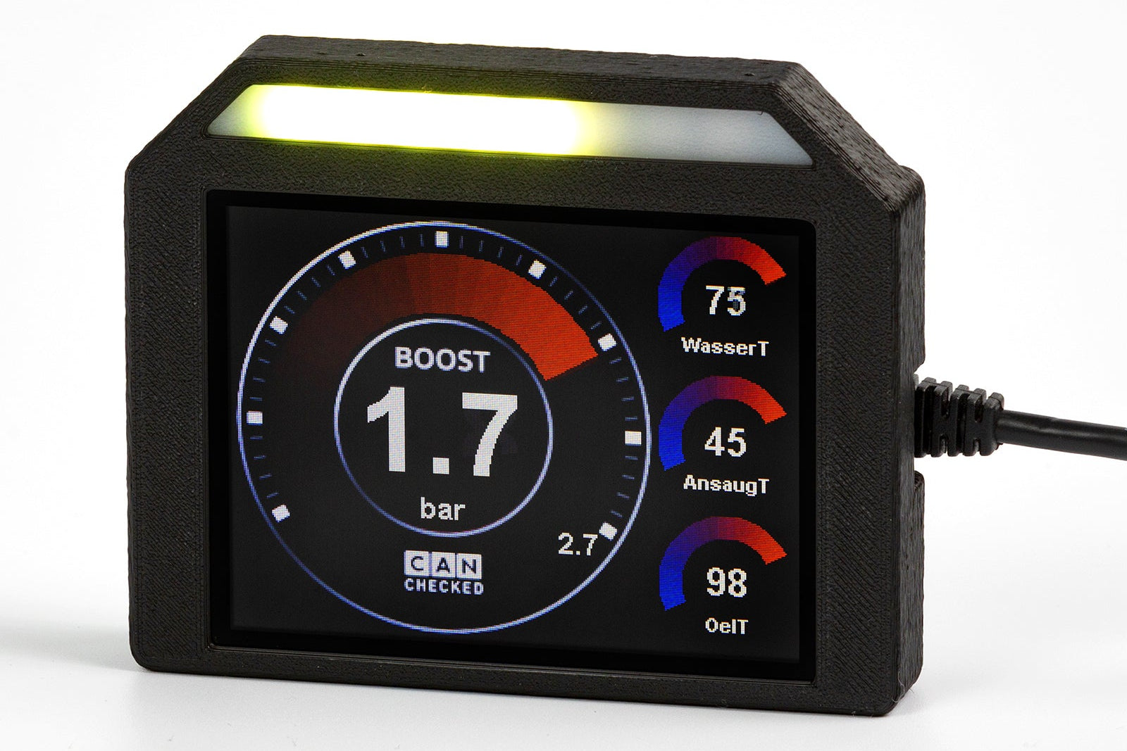CANchecked MFD32S Multi Function Universal Display | 3.2" Gen2 with Integrated Shiftlight-Interior-Grocery Getter Performance