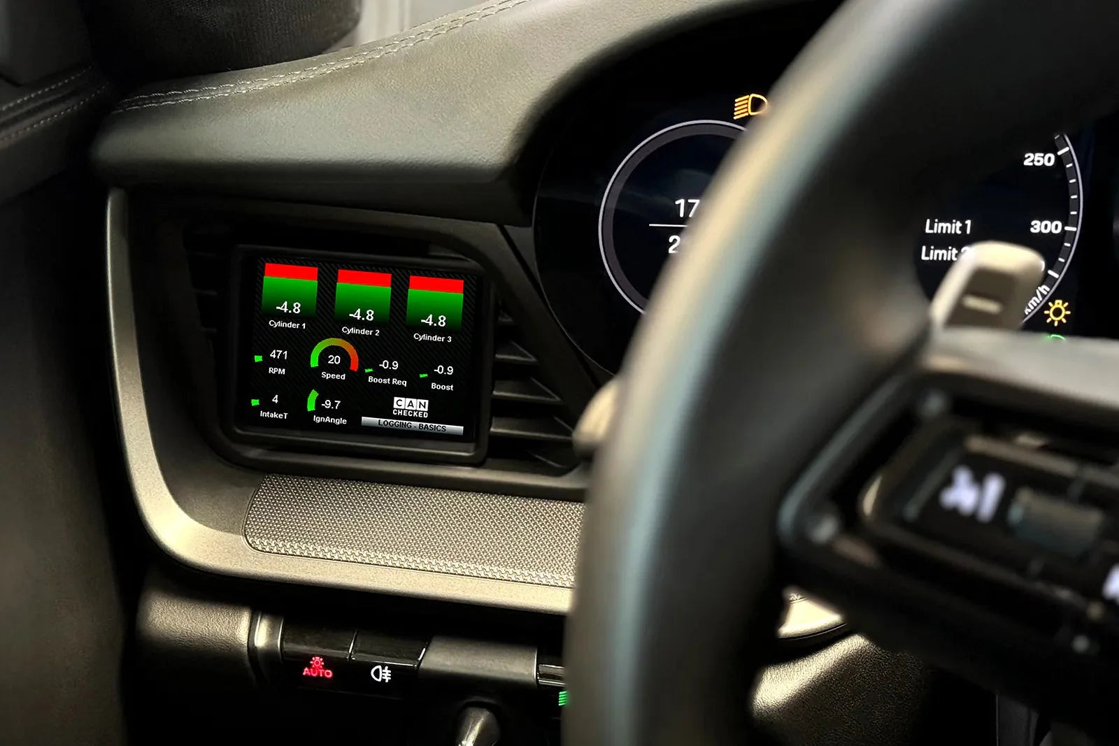 CANchecked Porsche 992.1 911 MFD32 Multi Function Display | 3.2" Gen2 (LHD)-Interior-Grocery Getter Performance
