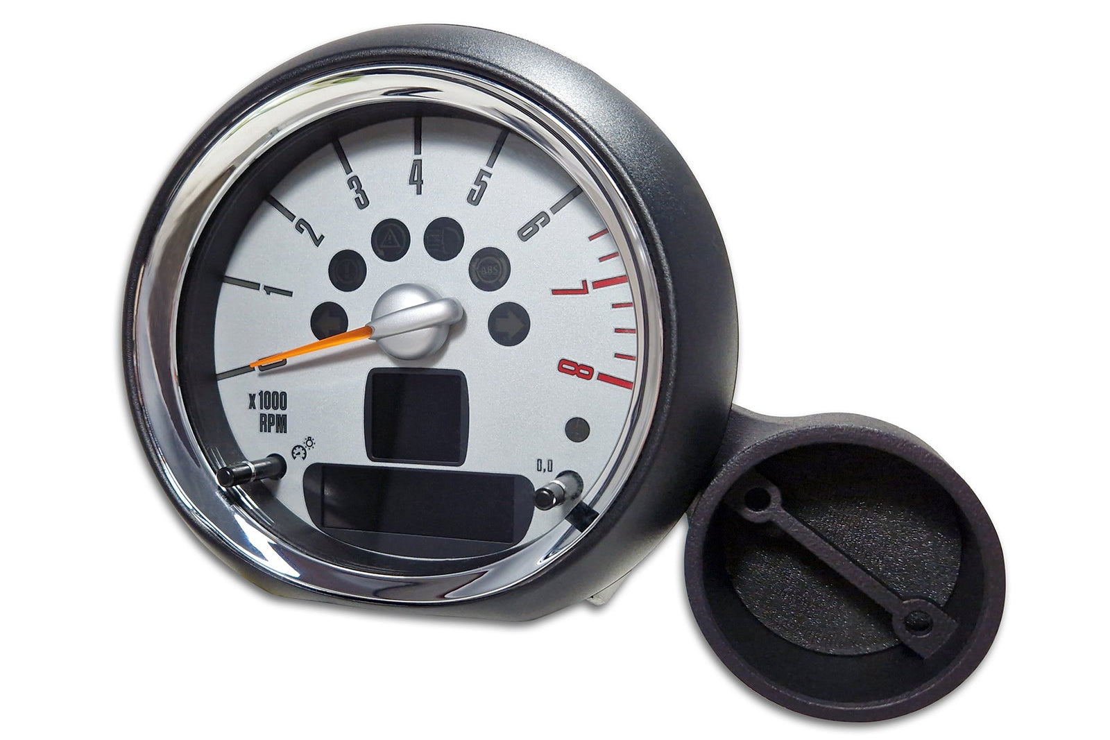 CANchecked R5X MINI Cooper MFD15 Multi Function Display | 1.5" Gen2 Dash Install-Interior-Grocery Getter Performance
