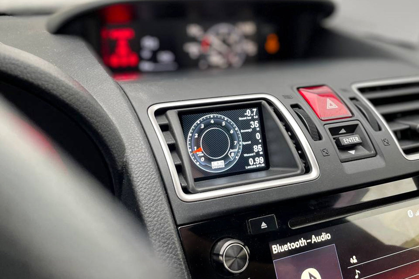 CANchecked Subaru VA WRX / STI (MK4) MFD28 Multi Function Display | 2.8" Gen2 (LHD)-Interior-Grocery Getter Performance