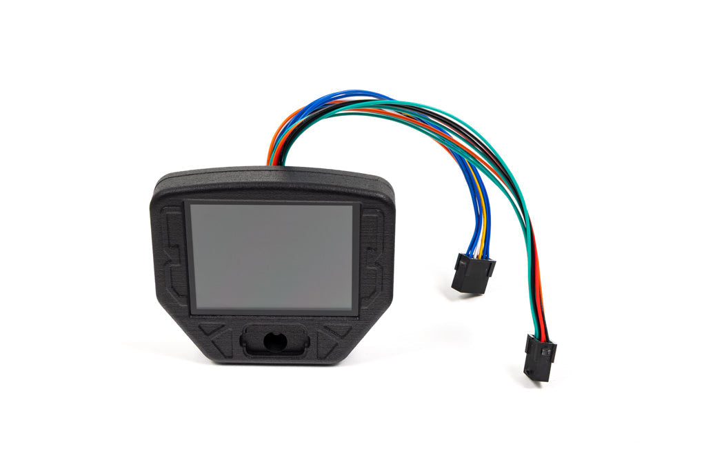 CANchecked SWD32 Multi Function Display | 3.2" Gen2 - For Flat Face Race Steering Wheels-Interior-Grocery Getter Performance
