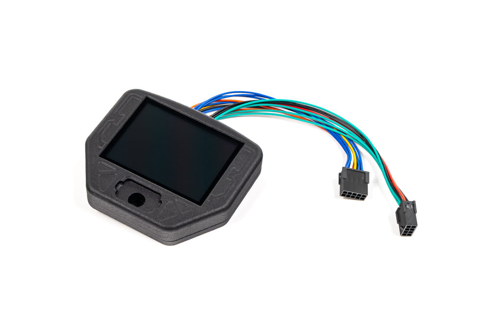 CANchecked SWD32 Multi Function Display | 3.2" Gen2 - For Flat Face Race Steering Wheels-Interior-Grocery Getter Performance
