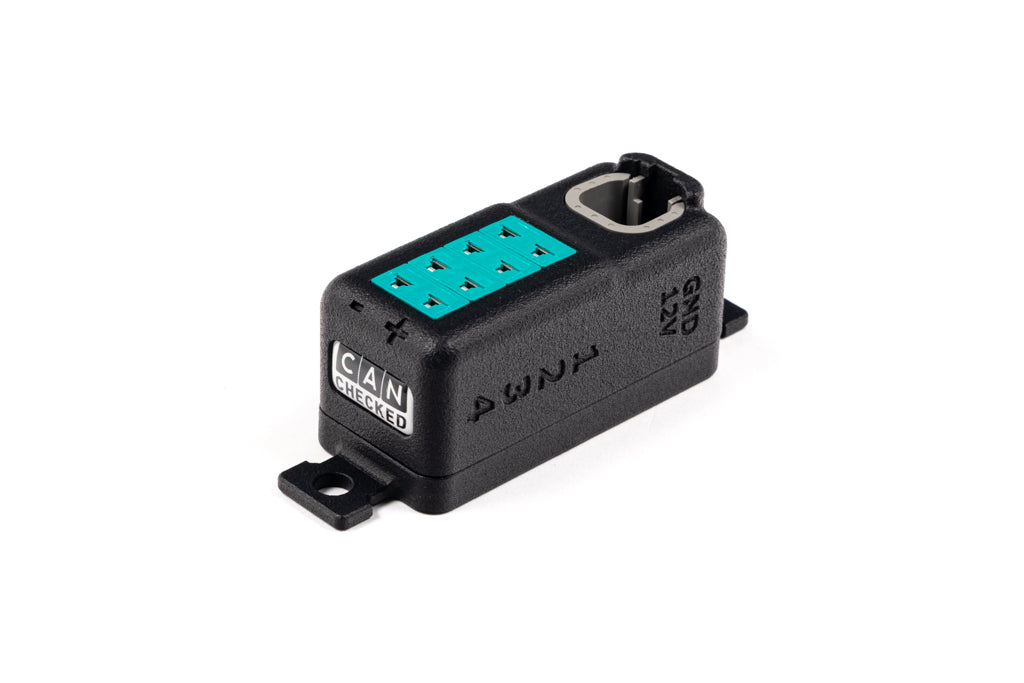 CANchecked TCC04 Thermocouple CAN Converter with 4-pin DTM Connector-Interior-Grocery Getter Performance