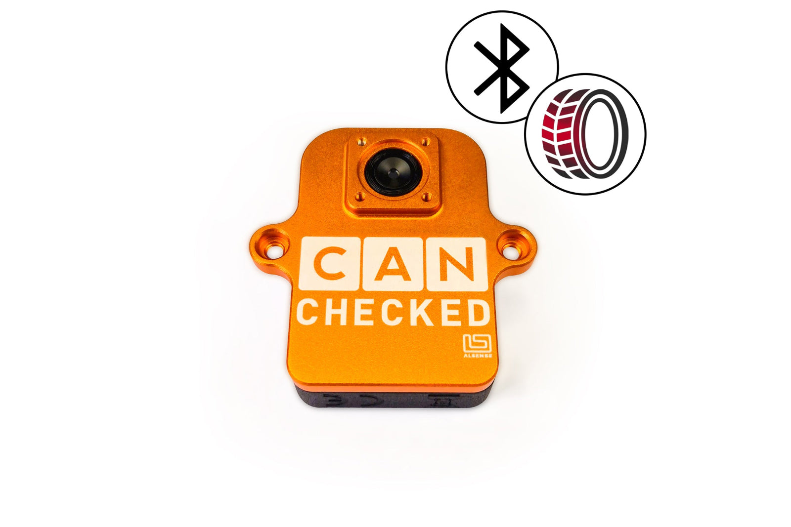 CANchecked TMB01 Tire Temperature Single Replacement Monitor - Bluetooth BLE-Wheels-Grocery Getter Performance