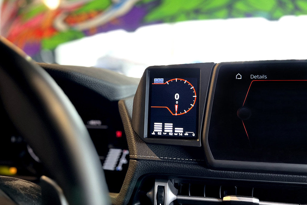 CANchecked Toyota A90 MK5 GR Supra MFD32 Multi Function Display | 3.2" Gen2 (LHD)-Interior-Grocery Getter Performance