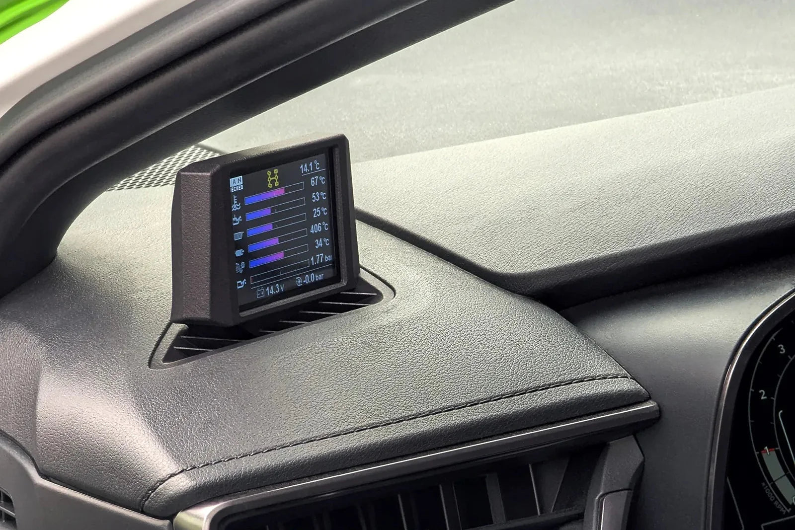 CANchecked Toyota E210 Corolla MFD28 Multi Function Display | 2.8" Gen2 (LHD)