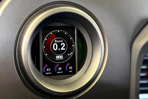 CANchecked Toyota XP210 GR Yaris 2024+ / ZN8 GR86 MFD28 Multi Function Display | 2.8" Gen2 (LHD/RHD)-Interior-Grocery Getter Performance