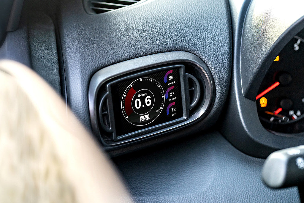 CANchecked Toyota XP210 Yaris MFD32 Multi Function Display | 3.2" Gen2 (LHD) - For Standalone ECU-Interior-Grocery Getter Performance